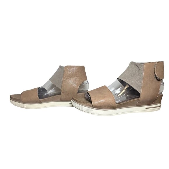 EILEEN FISHER Spree Sport Sandal Tan Platform Adjustable Ankle Strap Women's 8 - Picture 2 of 14